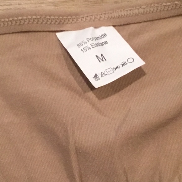 Women’s Ribbed Round Neck Tummy Control Brief Bodysuit Shapewear - Picture 8 of 9